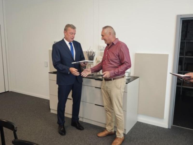 Životné jubileum zamestnanca úradu